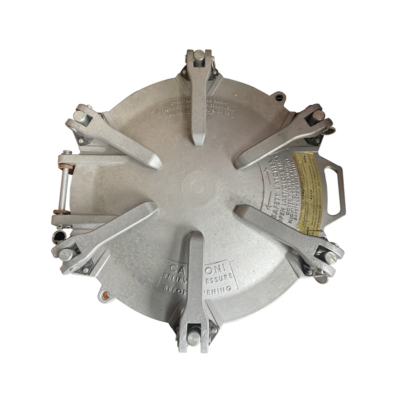  20" Aluminum Manhole Cover with Six Handle