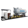 Portable 5 ton or 10 ton lpg skid plant dispenser