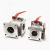 3 Way Aluminum Ball Valve for Tanker Trailer