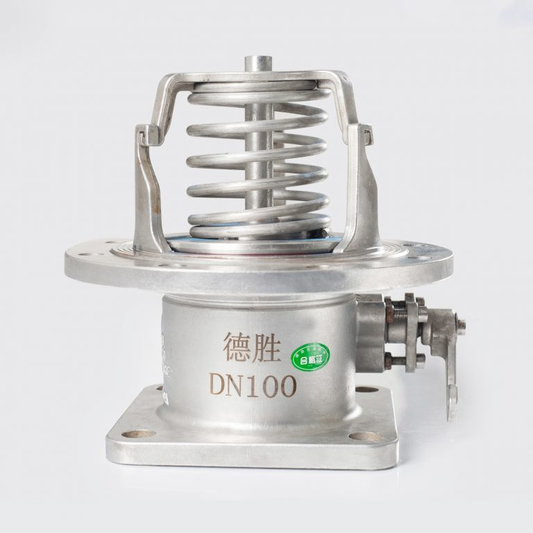 GY802A Stainless Steel Bottom Valve for Chemical Tanker