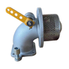 GY809 3 Inch Aluminum Square Flange Bottom Valve 